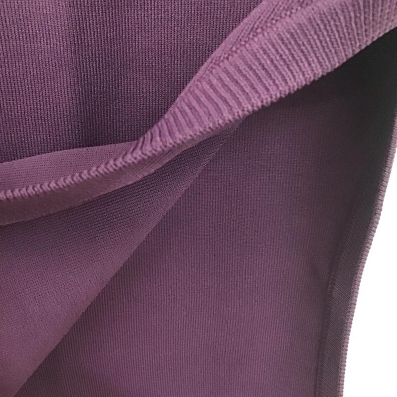 スライ SLY スカート ロングスカート 030DSY71-0110 SIDE SLIT MG M／SK ミドルゲージスカート 2 無地 紫 / パープル /  レディース USED 古着 中古 10140235