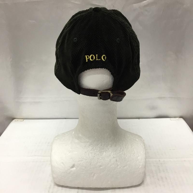 ポロバイラルフローレン Polo by RALPH LAUREN 帽子 キャップ コーデュロイ ワンポイント カーキ / カーキ /  メンズ USED 古着 中古 10109747