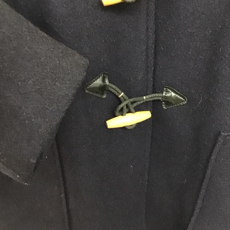 ショット schott コート コート一般 ダッフルコート ロングコート アウター 40 無地 紺 / ネイビー /  メンズ USED 古着 中古 10140908