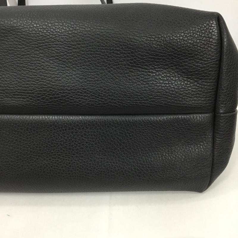 グッチ GUCCI トートバッグ トートバッグ 354666 002404 バンブータッセル レザー 無地 黒 / ブラック /  レディース USED 古着 中古 10125990