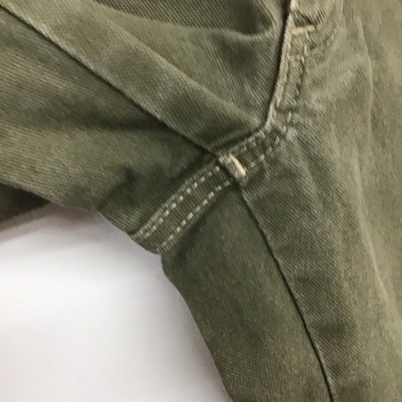 バーバリー BURBERRY パンツ ワークパンツ、ペインターパンツ BQ064-240-65 160A-160-66 ストレッチ 無地 カーキ / カーキ /  レディース USED 古着 中古 10133700
