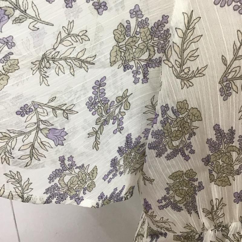ミスティック mystic ワンピース ロングスカート FREE 総柄 X 花柄 白 / ホワイト /  レディース USED 古着 中古 10108659