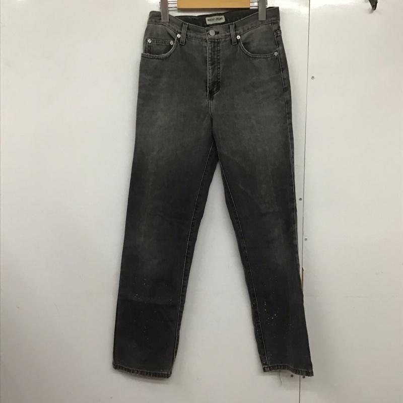 ゲス Guess パンツ デニム、ジーンズ デニムパンツ スリムパンツ カジュアルパンツ 30インチ ロゴ、文字 灰 / グレー /  メンズ USED 古着 中古 10143861