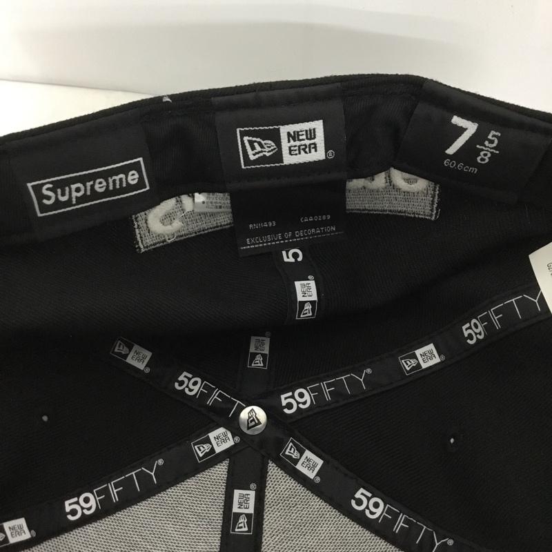 シュプリーム Supreme 帽子 キャップ 21SS REVERSE BOX LOGO NEW ERA ロゴ、文字 黒 / ブラック /  メンズ USED 古着 中古 10130220