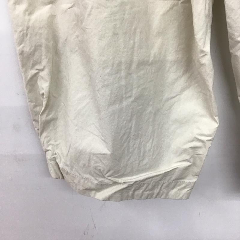 サマンサモスモス Samansa Mos2 パンツ ワークパンツ、ペインターパンツ ワイドパンツ ワークパンツ 八分丈パンツ FREE 無地 アイボリー / アイボリー /  レディース USED 古着 中古 10145383
