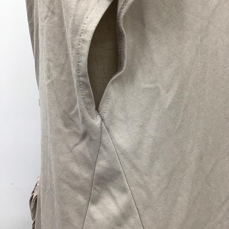 レイカズン Ray Cassin ワンピース ロングスカート 513-636080 フレンチスリーブ FREE 無地 灰 / グレー /  レディース USED 古着 中古 10115320