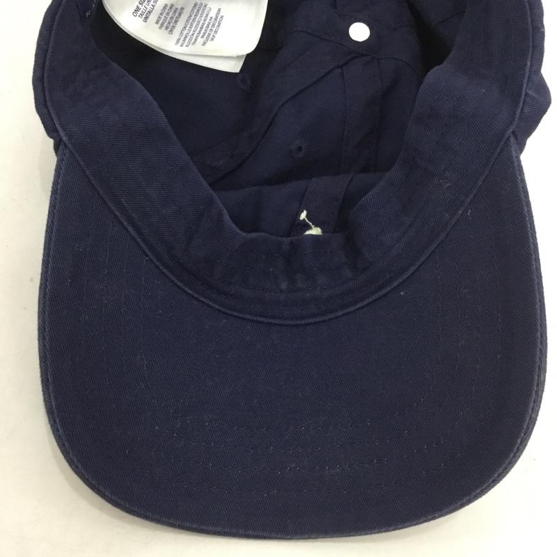 ポロラルフローレン POLO RALPH LAUREN 帽子 キャップ キッズ コットン ワンポイント 紺 / ネイビー /  ボーイズ USED 古着 中古 10137913