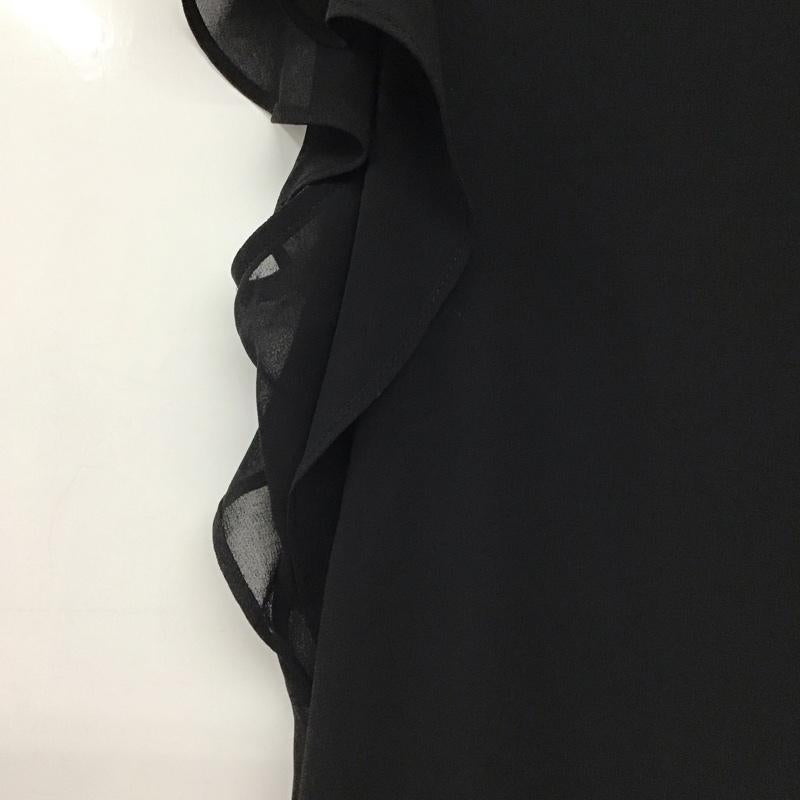 ザラウーマン ZARA WOMAN カットソー 半袖 M 無地 黒 / ブラック /  レディース USED 古着 中古 10150840