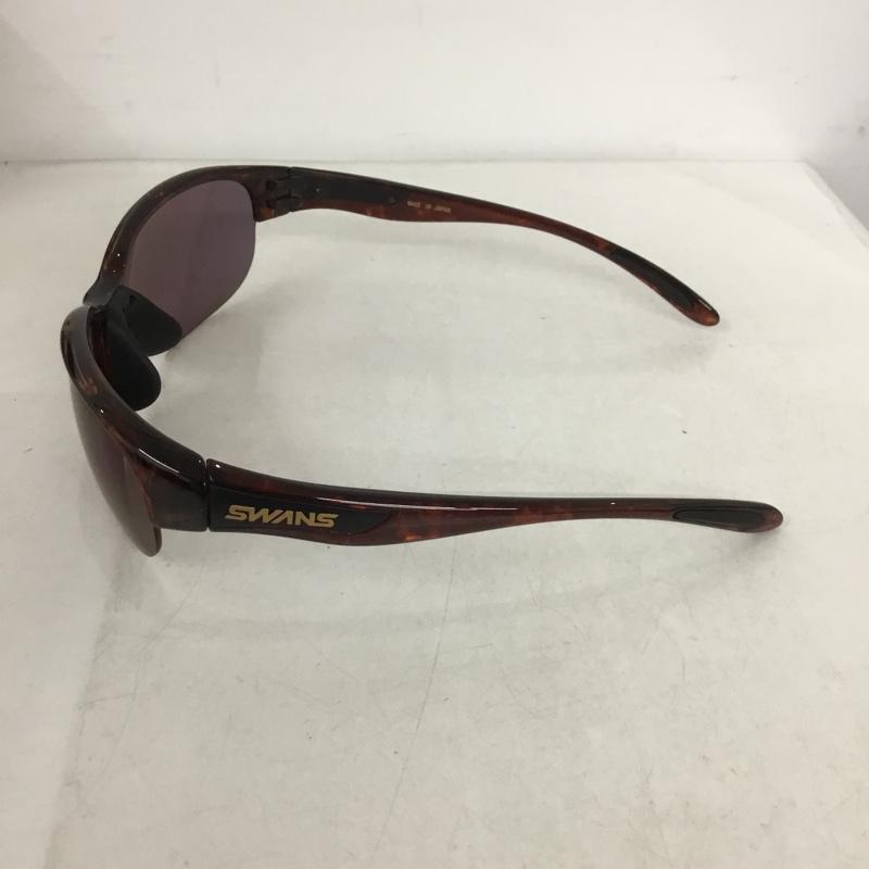スワンズ Swans めがね・サングラス サングラス LN-0170 LUNA ULTRA LENS for DRIVINGモデル スポーツサングラス 箱有 ロゴ、文字 えんじ / ワインレッド /  メンズ USED 古着 中古 10141102