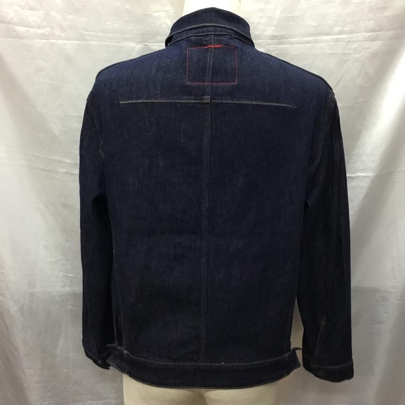 リーバイストラウスアンドコー Levi Strauss & co. ジャケット、上着 ジャケット、ブレザー デニムジャケット カラージャケット 長袖ジャケット ブルゾン Gジャン S 無地 インディゴ / インディゴ /  メンズ USED 古着 中古 10120133