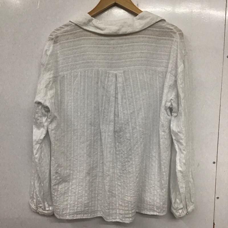 ザラ ZARA シャツ、ブラウス 長袖 S 無地 白 / ホワイト /  レディース USED 古着 中古 10140396