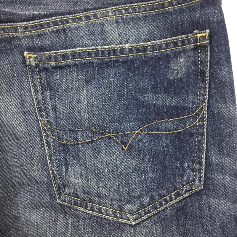 ポロラルフローレン POLO RALPH LAUREN パンツ デニム、ジーンズ デニムパンツ ストレートパンツ カジュアルパンツ 28インチ 無地 インディゴ / インディゴ /  メンズ USED 古着 中古 10122387