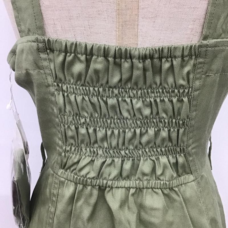 ダズリン dazzlin ワンピース ロングスカート 021950302301 フロントボタンマキシジャンスカ FREE  カーキ / カーキ /  メンズ USED 古着 中古 10105689
