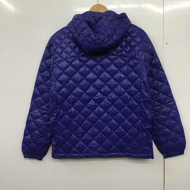 マーモット Marmot ジャケット、上着 ジャンパー、ブルゾン ジップアップジャケット ダウンジャケット アウター L ロゴ、文字 青 / ブルー /  メンズ USED 古着 中古 10146202