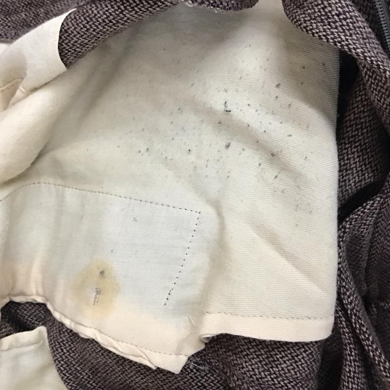 ポロバイラルフローレン Polo by RALPH LAUREN パンツ スラックス スラックスパンツ カジュアルパンツ ワイドパンツ センタータックパンツ 無地 茶 / ブラウン /  メンズ USED 古着 中古 10112071