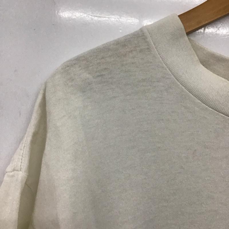 古着 USED Tシャツ 半袖 半袖カットソー プリントTシャツ クルーネックカットソー 古着 90s L プリント 白 / ホワイト /  メンズ USED 古着 中古 10147990