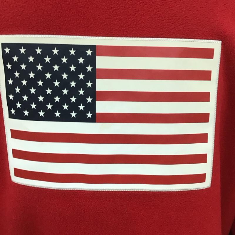 シュプリーム Supreme ジャケット、上着 ジャンパー、ブルゾン nf0a37os 17SS TRANSANTARCTICA フリースジャケット THENORTHFACE コラボ XL ロゴ、文字 赤 / レッド /  メンズ USED 古着 中古 10106324