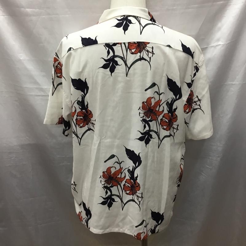 キャリー CALEE シャツ、ブラウス 半袖 オープンカラー M 花柄 マルチカラー / マルチカラー /  メンズ USED 古着 中古 10117215