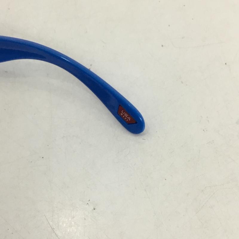 オークリー OAKLEY めがね・サングラス サングラス OO9245-B354 フロッグスキン Frogskins ミラーレンズ ロゴ、文字 青 / ブルー /  メンズ USED 古着 中古 10134619