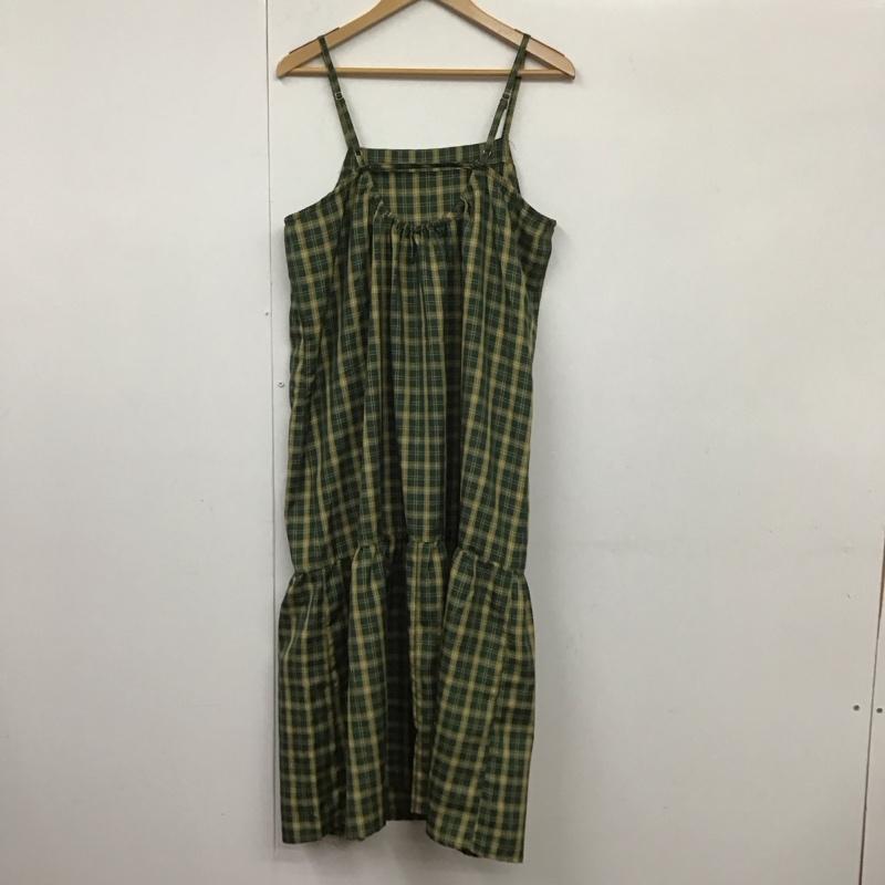 エヘカソポ ehka sopo ワンピース ロングスカート FREE チェック マルチカラー / マルチカラー /  レディース USED 古着 中古 10131530