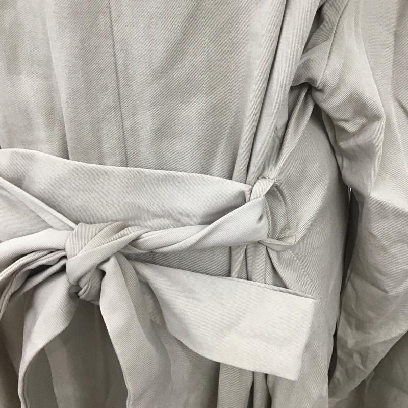 ザラ ZARA コート コート一般 8073 040 806 ロング丈 L 無地 ベージュ / ベージュ /  レディース USED 古着 中古 10107517
