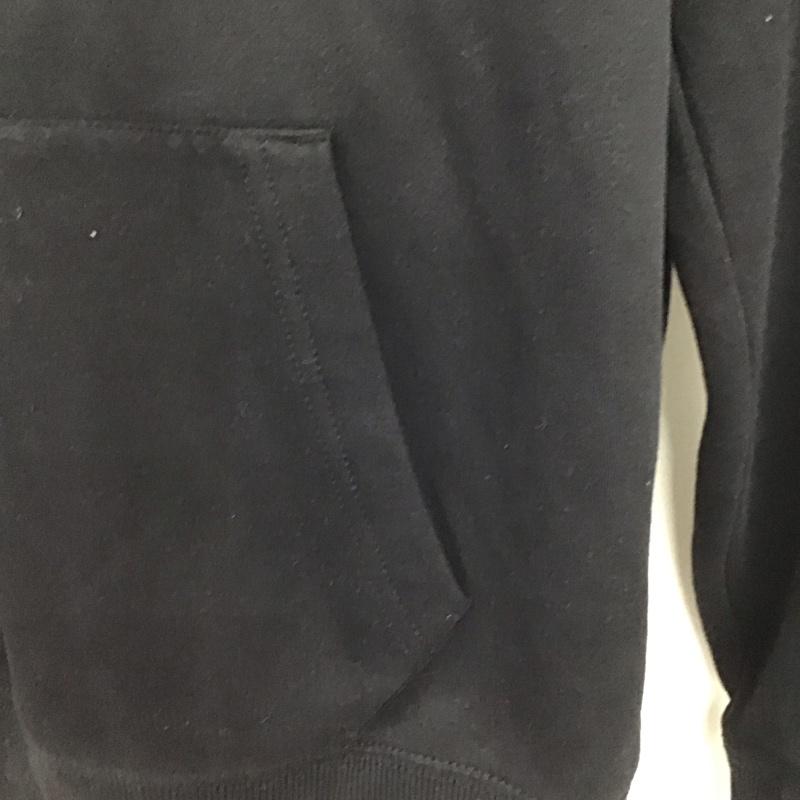 トミー ジーンズ TOMMY JEANS パーカー 長袖 長袖パーカー プルオーバーパーカー スウェット M ロゴ、文字 黒 / ブラック /  メンズ USED 古着 中古 10150868