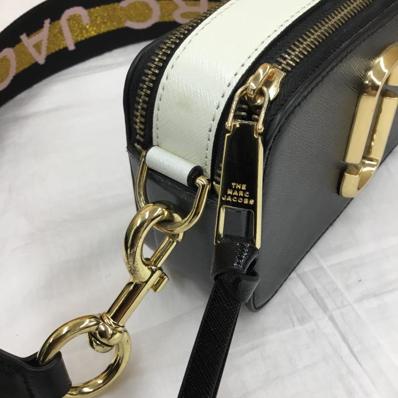 マークバイマークジェイコブス MARC by MARC JACOBS ショルダーバッグ ショルダーバッグ ロゴ、文字 黒 / ブラック / X 白 / ホワイト /  レディース USED 古着 中古 10138069