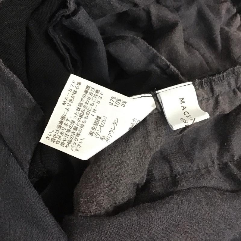 マッキントッシュ Mackintosh パンツ スラックス 40 無地 黒 / ブラック /  レディース USED 古着 中古 10129848