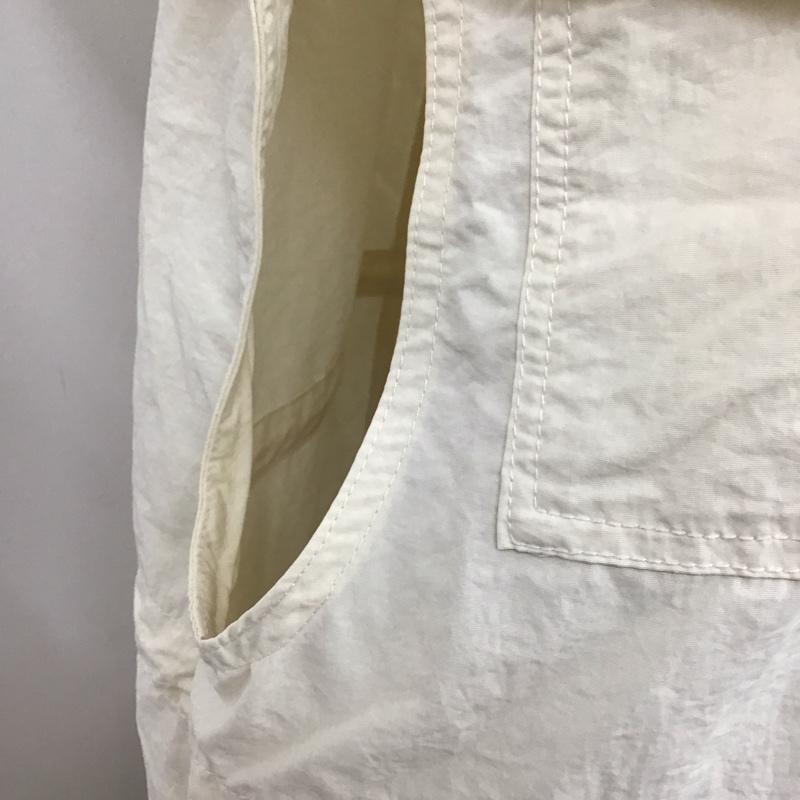 ダブルクローゼット w closet ベスト ベスト ジップアップベスト ノースリーブカットソー ナイロンベスト 無地 アイボリー / アイボリー /  レディース USED 古着 中古 10115236