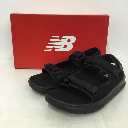 ニューバランス New Balance サンダル サンダル YH750AB スポーツサンダル 23cm 23.0cm ロゴ、文字 黒 / ブラック /  レディース USED 古着 中古 10143267