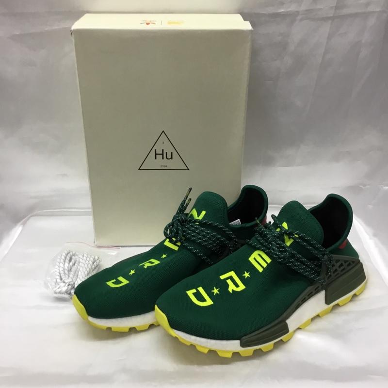 アディダス adidas スニーカー スニーカー EE6297 PW HU NMD NERD 29cm 箱有 29.0cm ロゴ、文字 緑 / グリーン / X 黄 / イエロー / X 白 / ホワイト / X 赤 / レッド /  メンズ USED 古着 中古 10110516