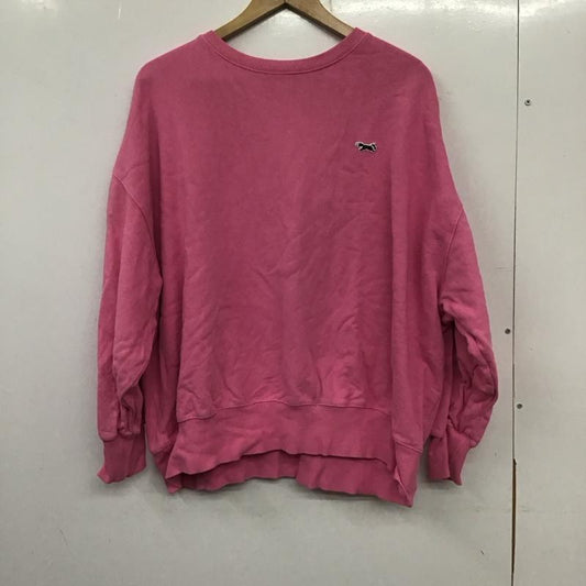 タウンクラフト TOWNCRAFT トレーナー 長袖 221-3227 FREAK S STORE スウェット FREE ワンポイント 桃 / ピンク /  レディース USED 古着 中古 10138938