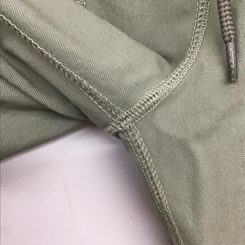 ランバン LANVIN パンツ ワークパンツ、ペインターパンツ ワークパンツ ワイドパンツ カジュアルパンツ 48 無地 カーキ / カーキ /  メンズ USED 古着 中古 10136867