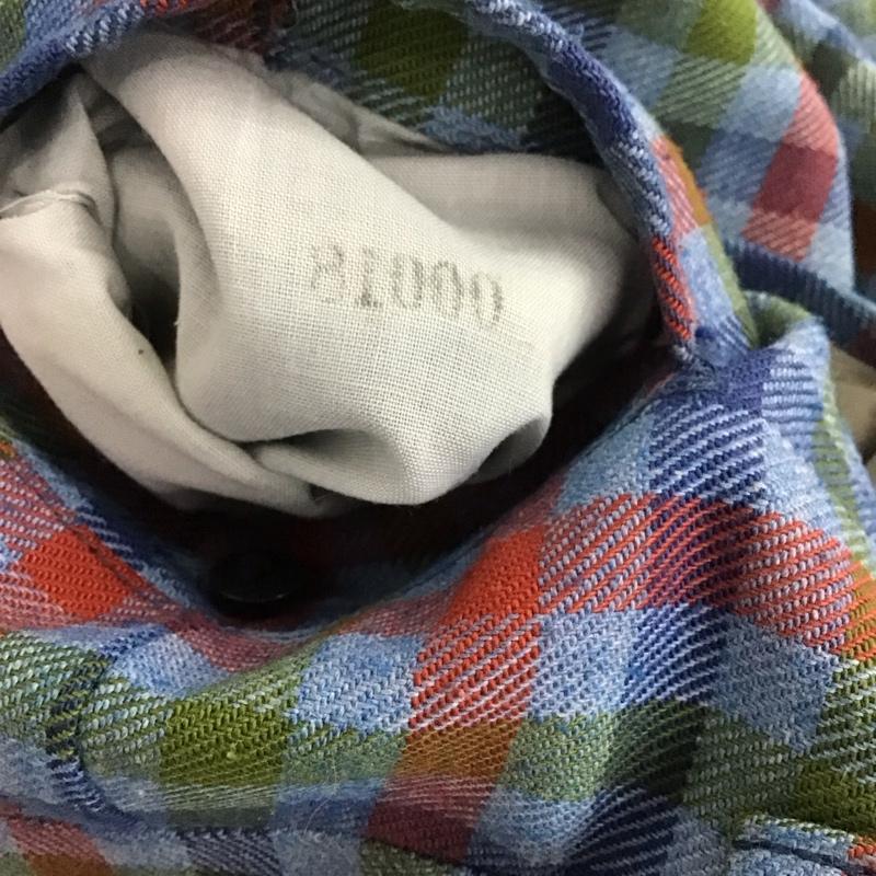 古着 USED パンツ スラックス MW チェック マルチカラー / マルチカラー /  メンズ USED 古着 中古 10106664