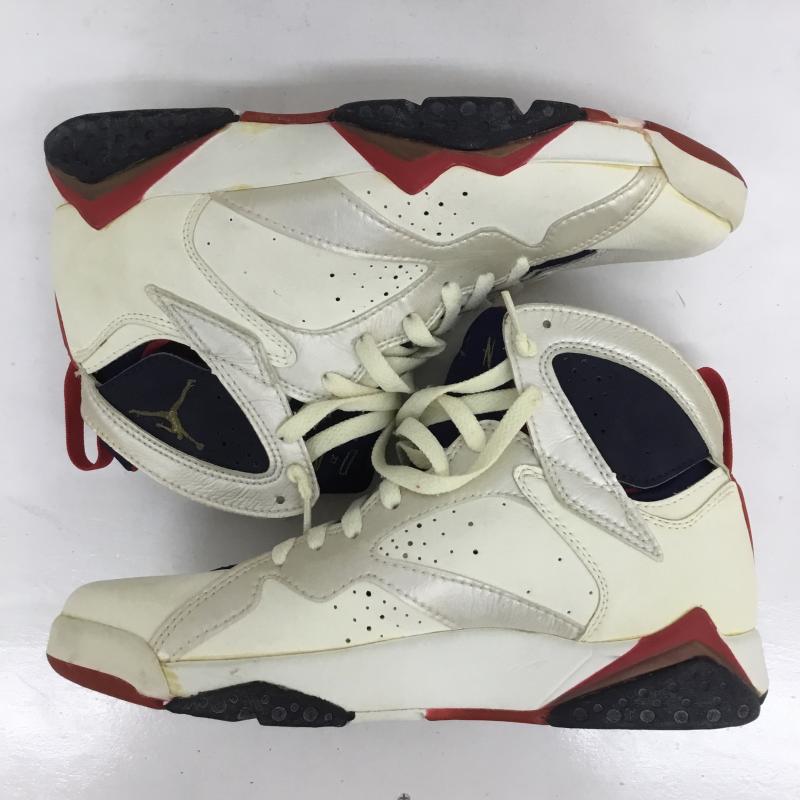 ナイキ NIKE スニーカー スニーカー 130157-110 26.5cm ロゴ、文字 白 / ホワイト /  メンズ USED 古着 中古 10110552