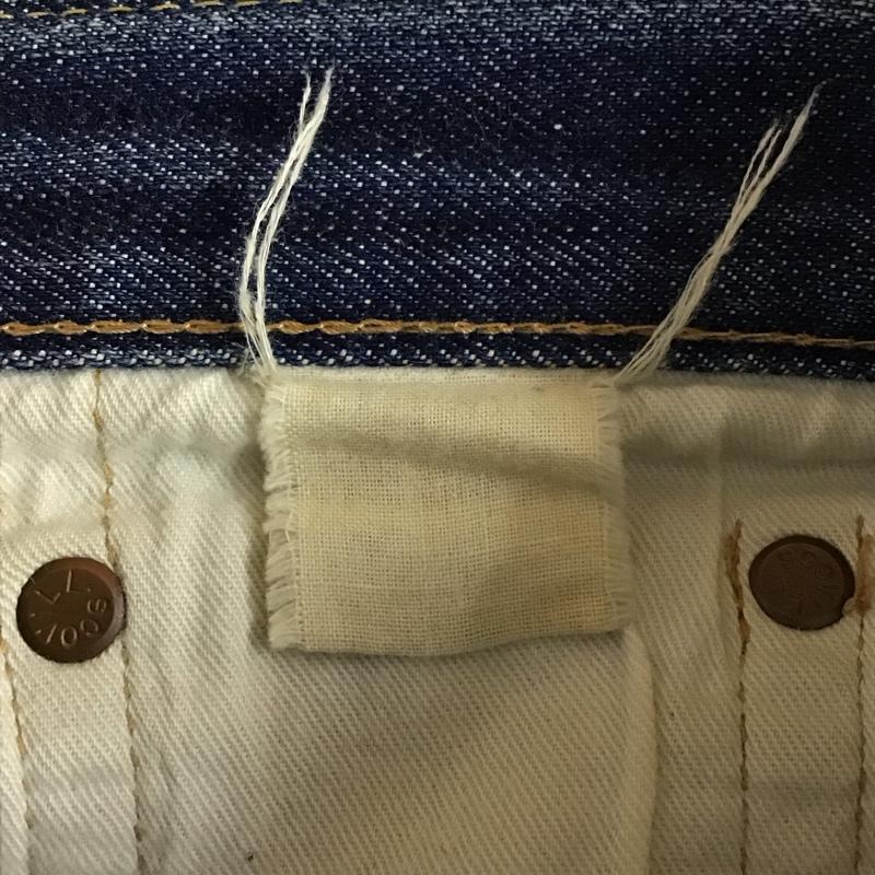 キャントン CANTON パンツ デニム、ジーンズ デニムパンツ ストレートパンツ ワイドパンツ カジュアルパンツ ジーンズ 30インチ 無地 インディゴ / インディゴ /  メンズ USED 古着 中古 10118305