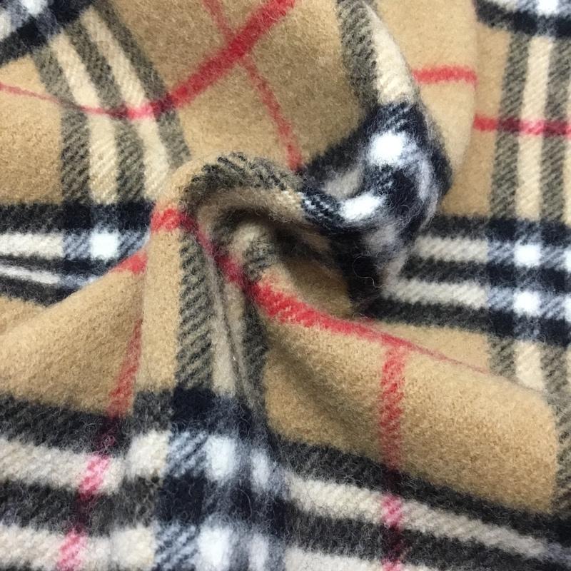 バーバリーズ BURBERRYS マフラー マフラー ウール ノバチェック フリンジ ロゴ、文字 ベージュ / ベージュ / X 白 / ホワイト / X 黒 / ブラック / X 赤 / レッド /  メンズ USED 古着 中古 10113648