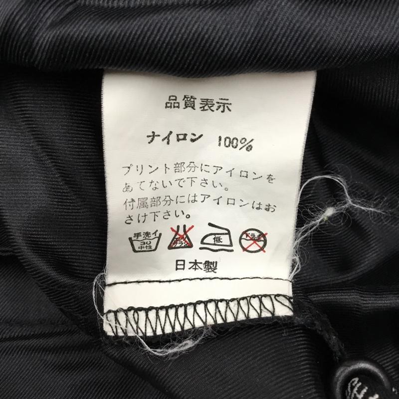 アベイシングエイプ A BATHING APE カットソー 長袖 ナイロン XS プリント 黒 / ブラック / X 灰 / グレー /  メンズ USED 古着 中古 10118954