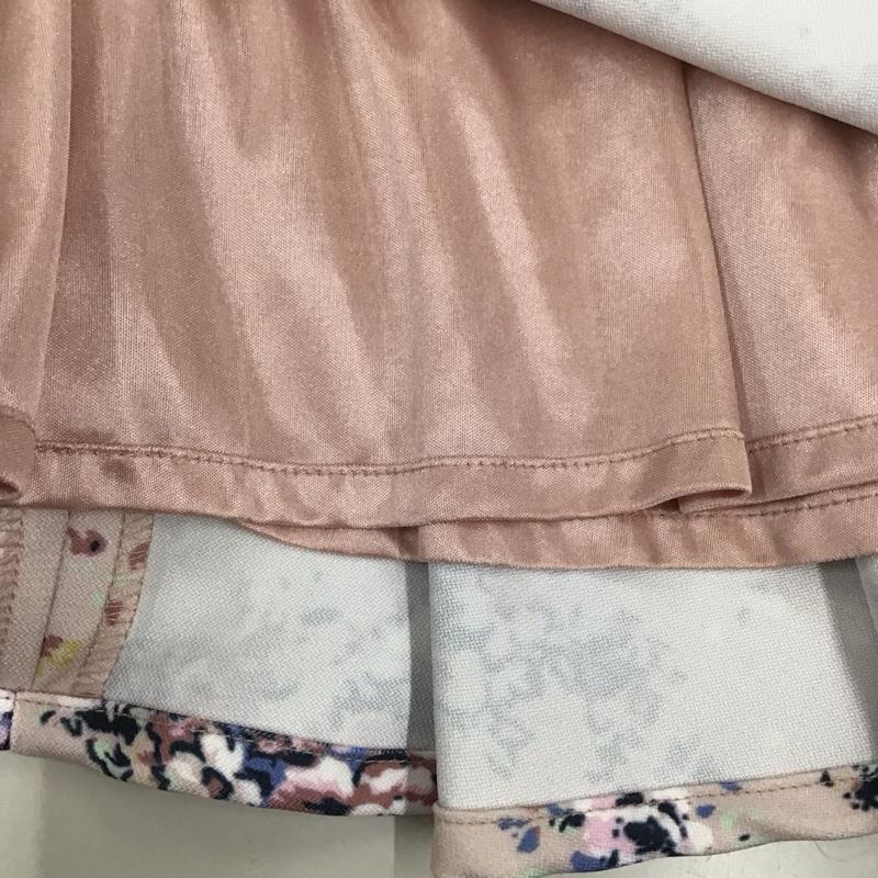 ダズリン dazzlin ワンピース ミニスカート 021410303601 五分袖 M 花柄 桃 / ピンク /  レディース USED 古着 中古 10115429