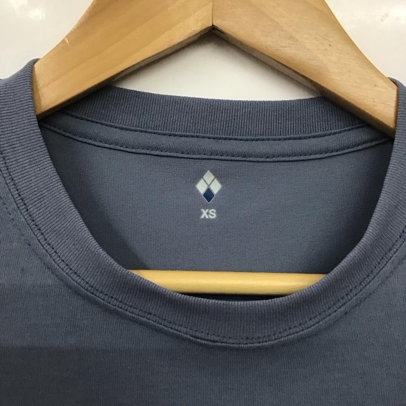 モンベル mont-bell Tシャツ 半袖 1114350 WIC.T サイクリングベア XS プリント 青 / ブルー /  メンズ USED 古着 中古 10131329