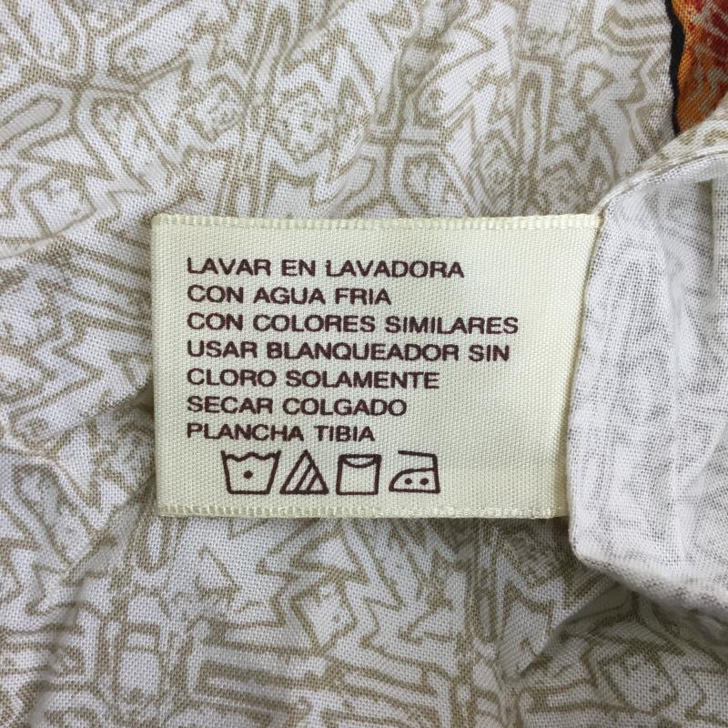 古着 USED シャツ、ブラウス 半袖 Morro Bay 半袖 アロハシャツ L 総柄 ベージュ / ベージュ /  メンズ USED 古着 中古 10129789