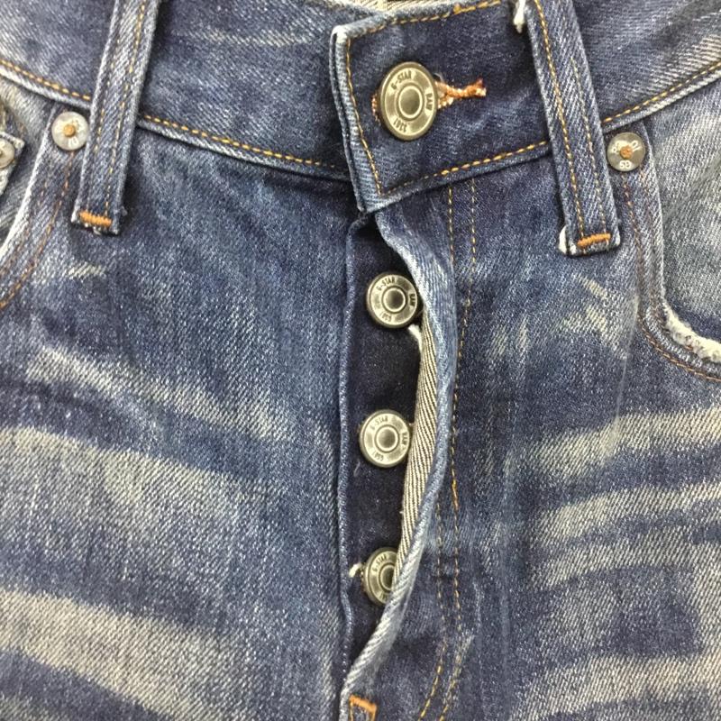 ジースターロゥ G-STAR RAW パンツ デニム、ジーンズ 3301 ストレート 30 30 ロゴ、文字 青 / ブルー /  メンズ USED 古着 中古 10117631