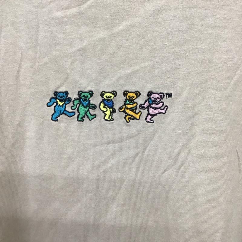 古着 USED Tシャツ 半袖 半袖カットソー プリントTシャツ クルーネックカットソー バンドTシャツ greatefuldead XL ロゴ、文字 ベージュ / ベージュ /  メンズ USED 古着 中古 10134584