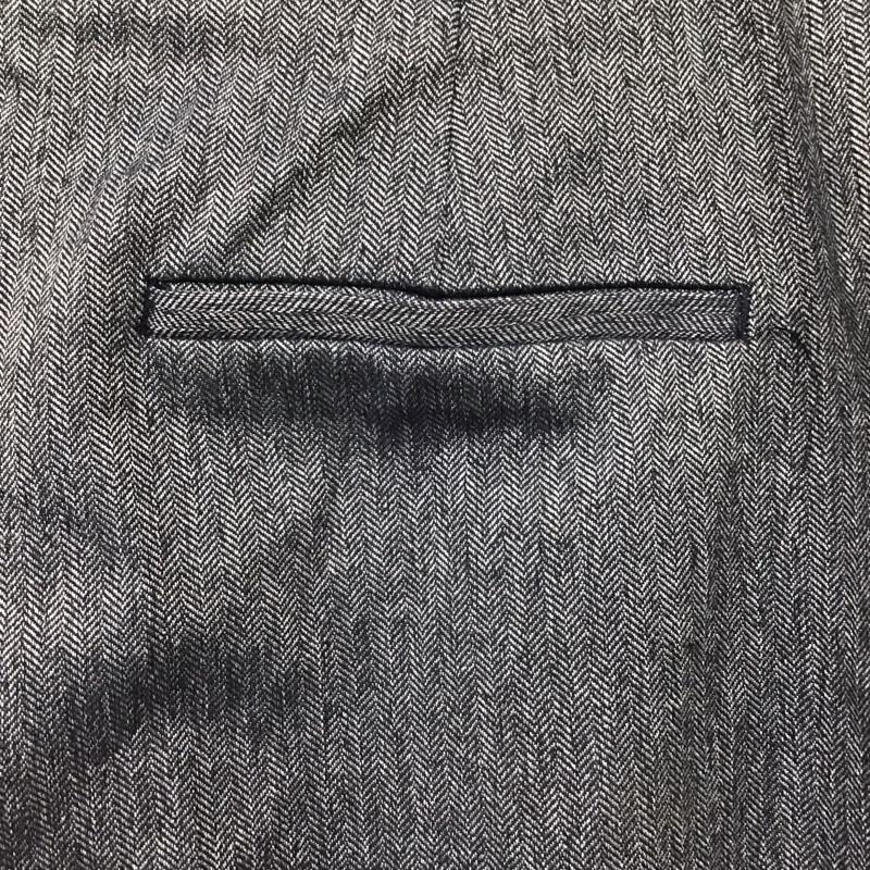 ザラ ZARA パンツ スラックス スラックスパンツ ワイドパンツ カジュアルパンツ S 無地 インディゴ / インディゴ /  レディース USED 古着 中古 10117997