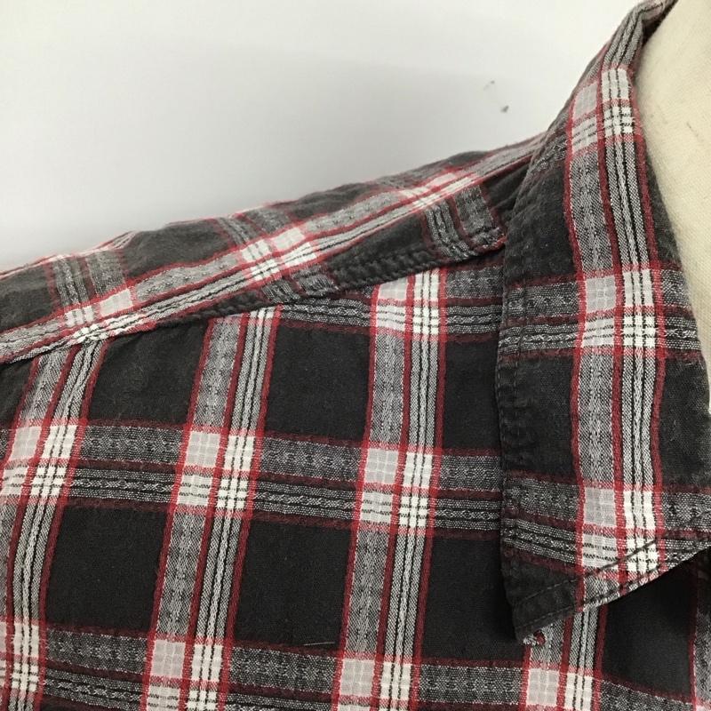 フラットヘッド The Flat Head シャツ、ブラウス 半袖 半袖シャツ チェックシャツ カラーシャツ 38 チェック マルチカラー / マルチカラー /  メンズ USED 古着 中古 10125974
