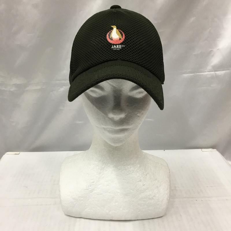 モンベル mont-bell 帽子 キャップ 1118105 3Dメッシュキャップ バックロゴ JARE 64th ロゴ、文字 カーキ / カーキ /  メンズ USED 古着 中古 10105741