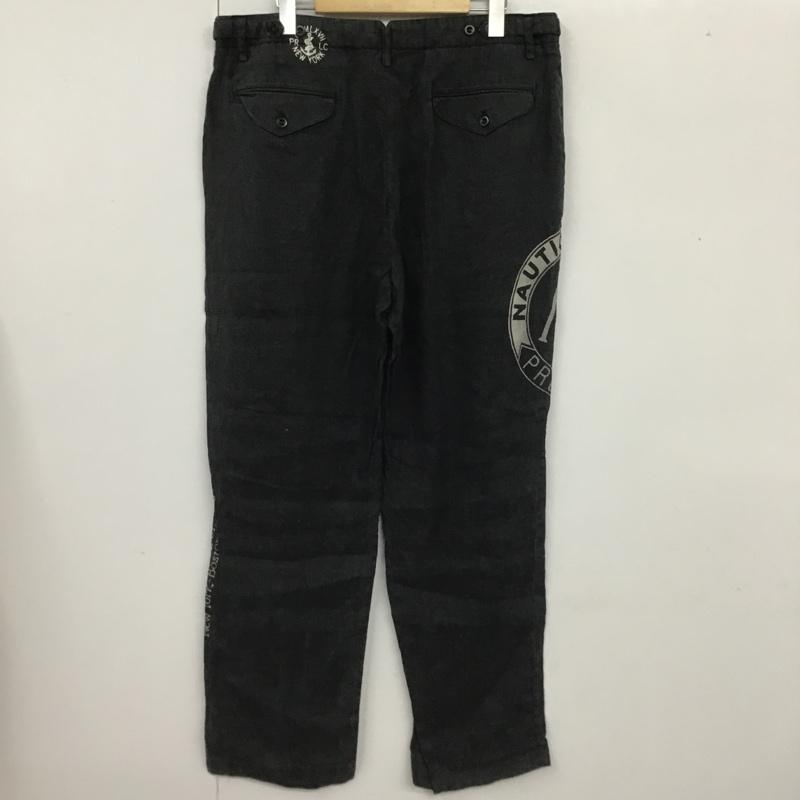 ポロラルフローレン POLO RALPH LAUREN パンツ ワークパンツ、ペインターパンツ カジュアルパンツ ワイドパンツ ストレートパンツ 34 プリント 紺 / ネイビー /  メンズ USED 古着 中古 10105432