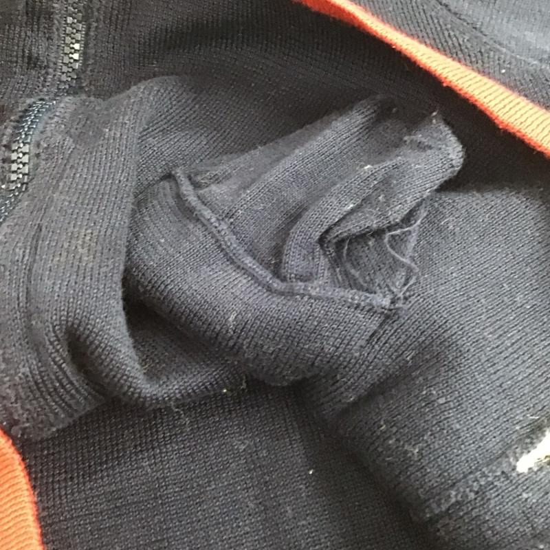 ラルフローレン RALPHLAUREN カーディガン 長袖 L 無地 紺 / ネイビー /  レディース USED 古着 中古 10146139