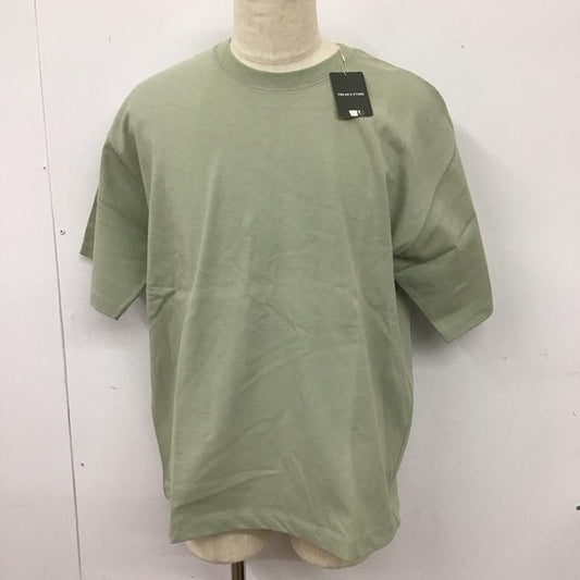 フリークスストア FREAK S STORE カットソー 半袖 半袖カットソー 無地Tシャツ クルーネックカットソー L 無地 緑 / グリーン /  メンズ USED 古着 中古 10113660