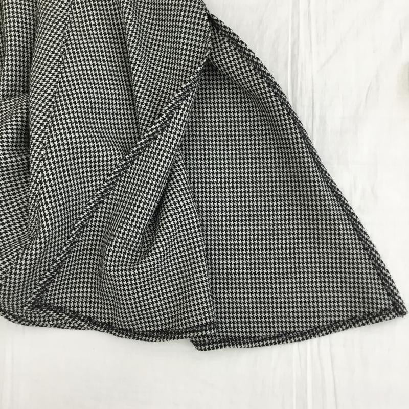 フレイ アイディー FRAY I.D スカート ロングスカート FWFS224228 0 千鳥格子 黒 / ブラック / X 白 / ホワイト /  レディース USED 古着 中古 10139901